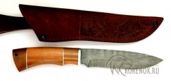 Нож "Акула-д" (дамасская сталь)  - Нож "Акула-д" (дамасская сталь) 
