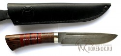Нож Соболь (дамасская сталь, венге, кожа)   - IMG_5253fm.JPG