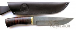 Нож Акула (дамасская сталь, венге, кожа)     - IMG_4080.JPG