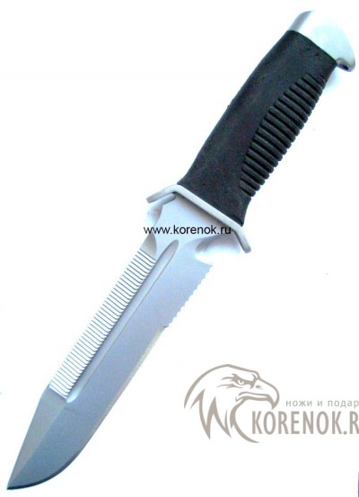 Боевой нож Катран-45 
Общая длина, мм - 285  Длина клинка, мм - 180 Ширина клинка, мм – 35 Толщина обуха, мм - 6.0  